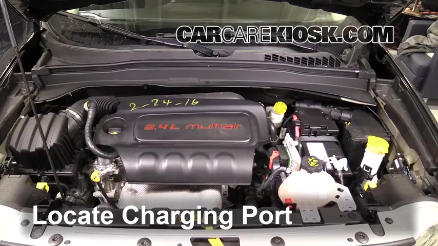 2016 Jeep Renegade Limited 2.4L 4 Cyl. Climatisation Ajouter du réfrigérant